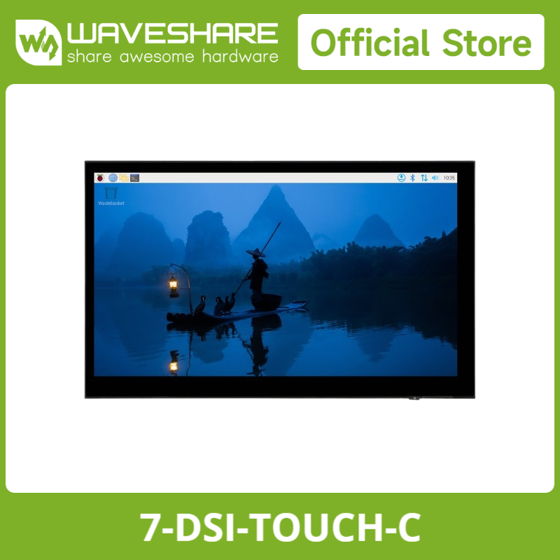 Pi Display - Layar Sentuh Kapasitif DSI 7 inci