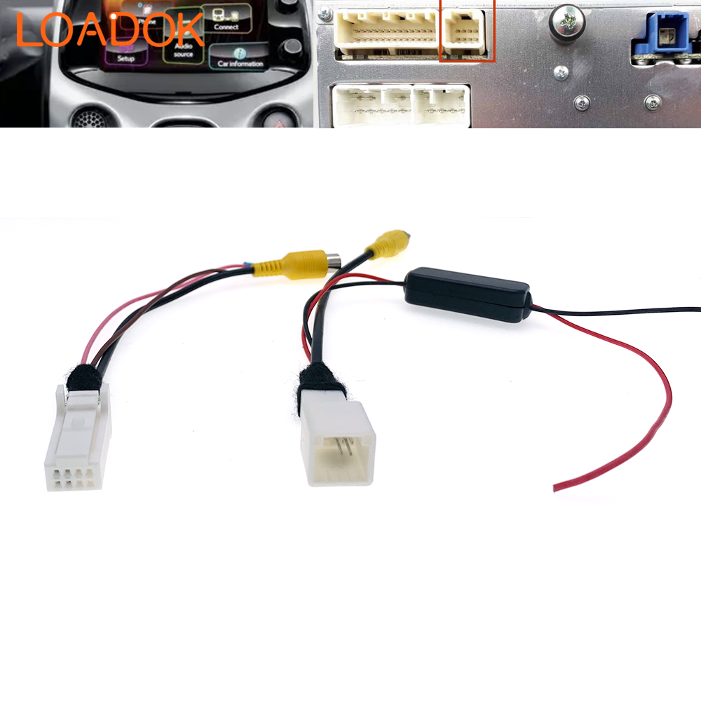 Pi Camera Cable - 8 Pin Radio mobil membalikkan kamera