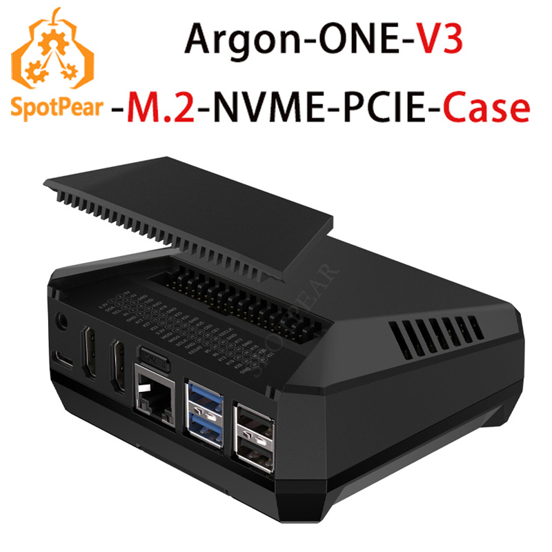 Pi 5 Case - Casing Argon ONE V3 M.2 NVME