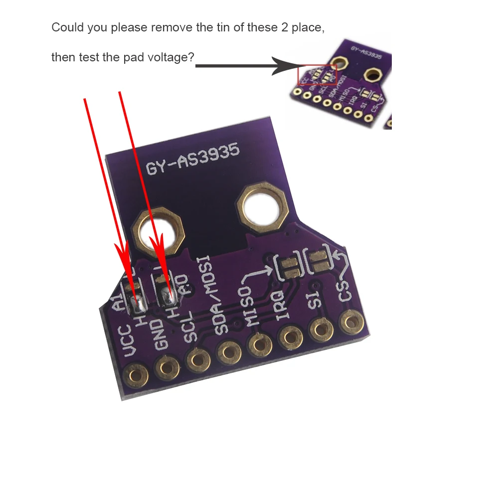 Arduino Kit - Modul Sensor Detektor Petir GY-AS3935, Alarm