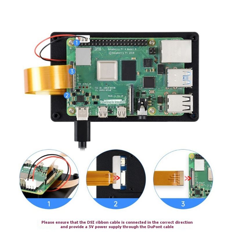 Raspberry Pi 4 - FC-[IANC-AB01] Untuk Papan Raspberry Pi 5