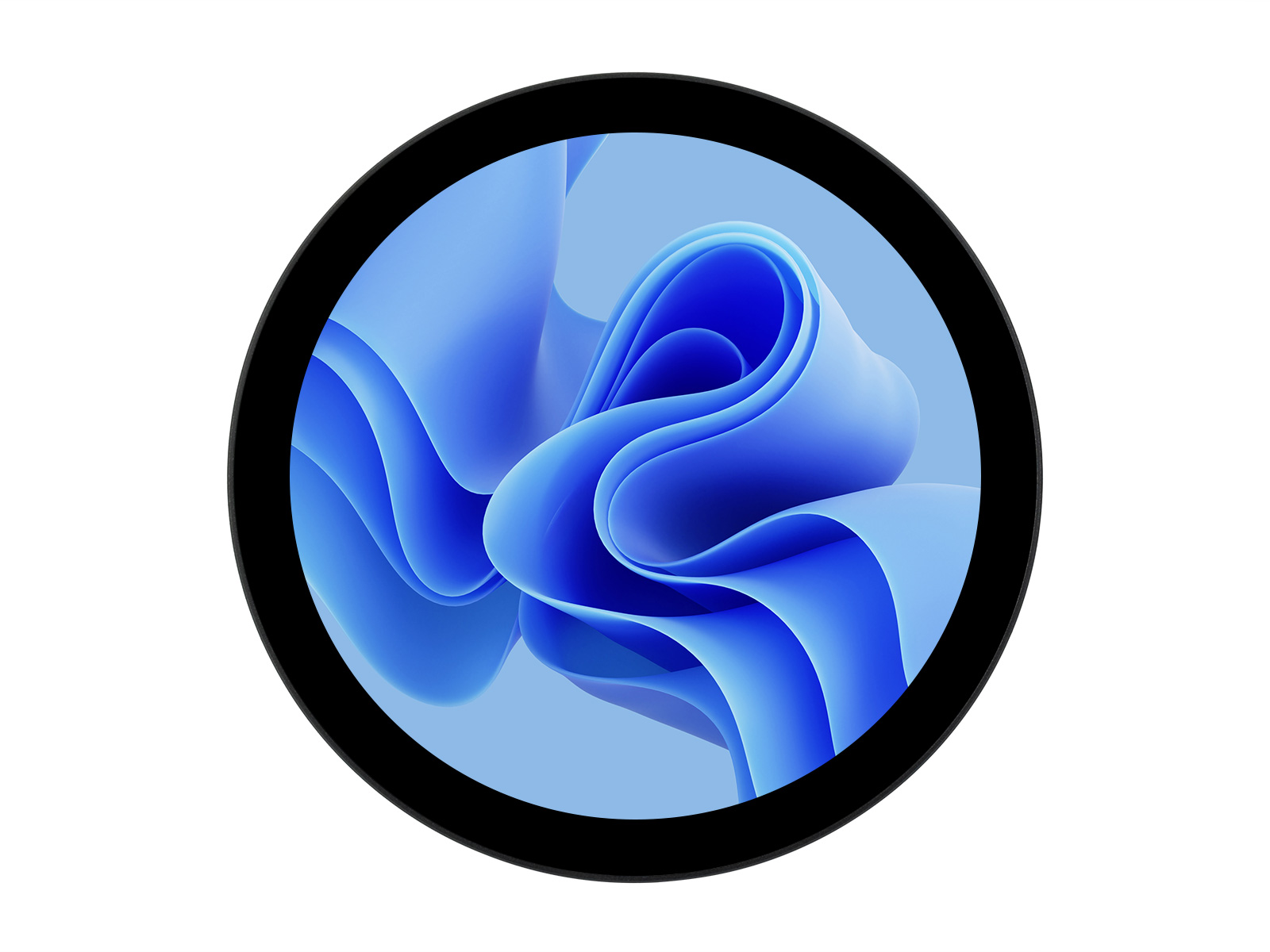 Pi Display - Waveshare Layar Sentuh Bulat HDMI 1080