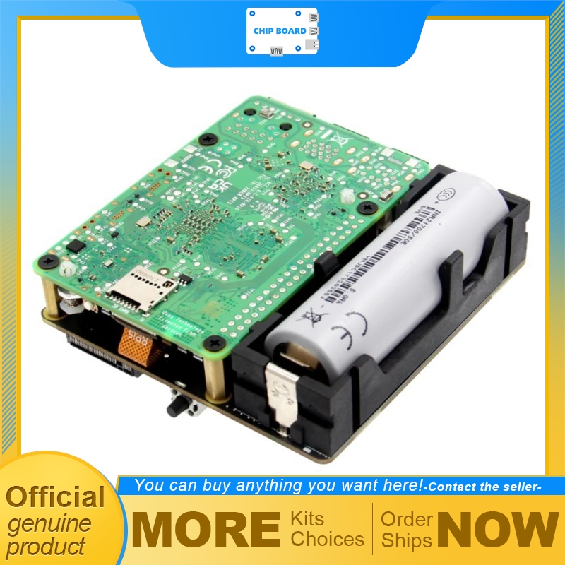 Raspberry Pi 5 - Geekworm X1208 UPS HAT untuk Raspberry