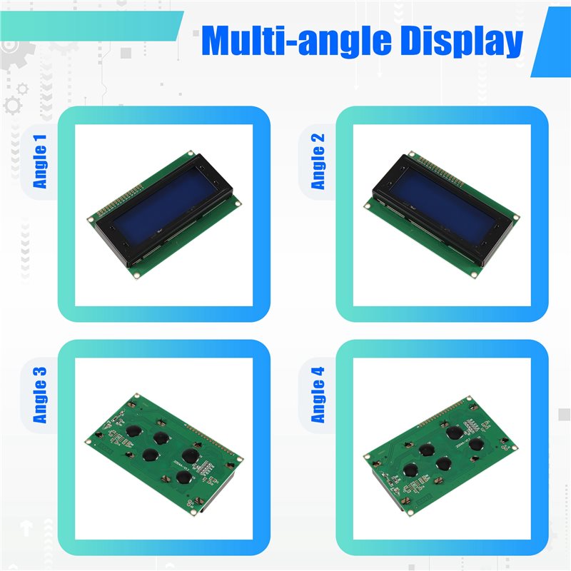 Pi Display - Untuk Arduino, untuk Raspberry Pi, LCD2004
