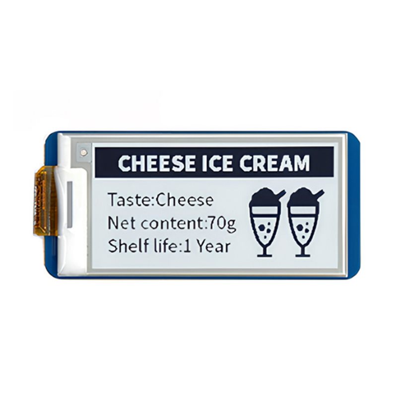 Pi Display - B68A untuk Raspberry Pi Pico E-Ink