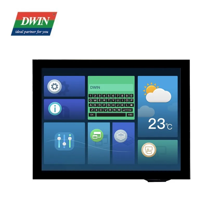 Raspberry Pi - 2026 DWIN Layar Sentuh LCD 8