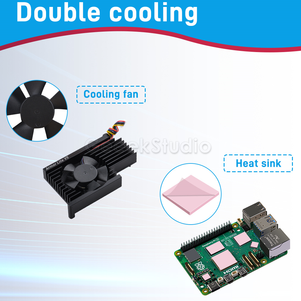 Armor Lite V5 aluminium Aloi C - Pi Cooler ulasan dan harga