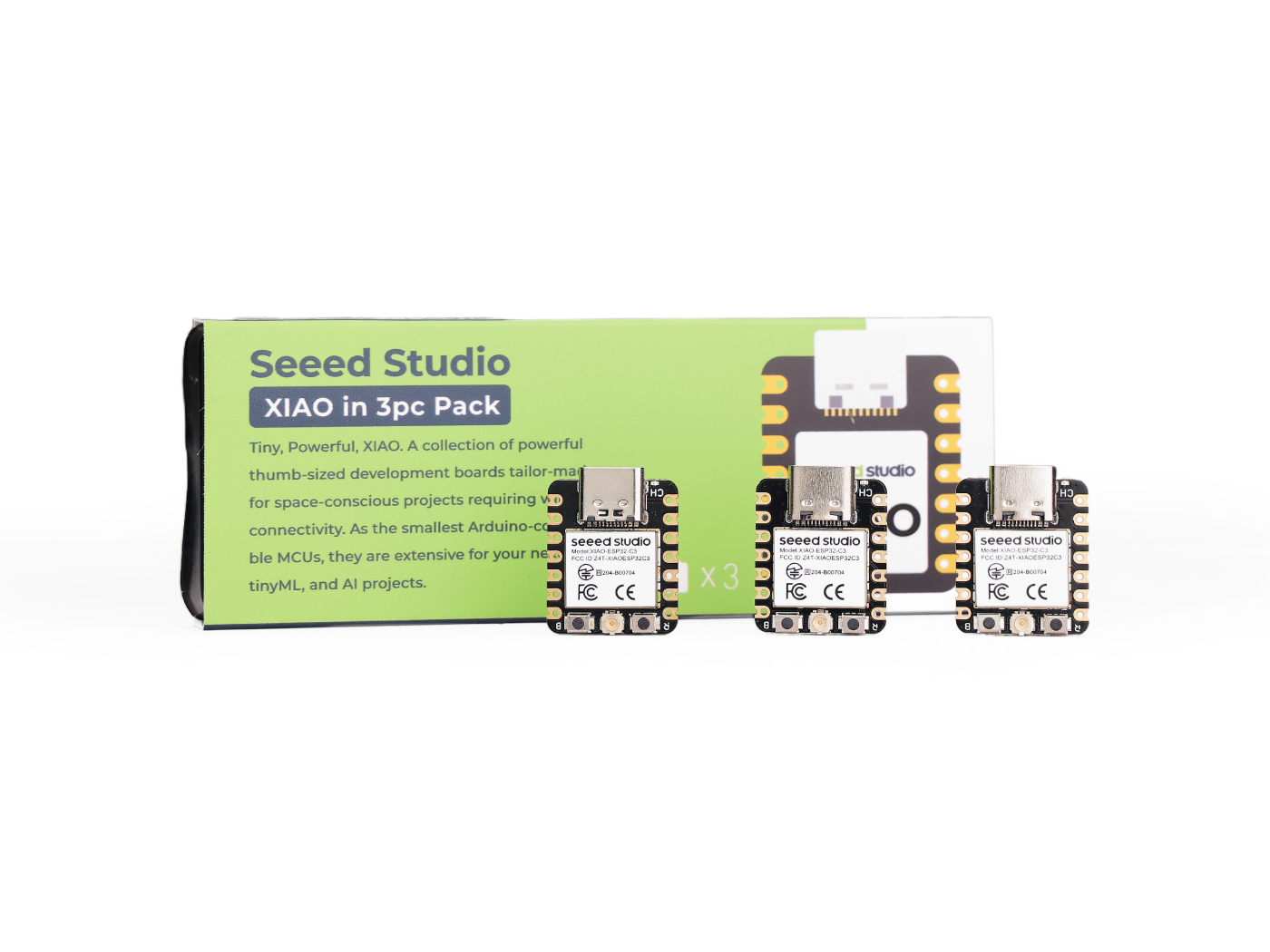 3PCS Pack XIAO ESP32C3 Mini De - Arduino Kit ulasan dan harga