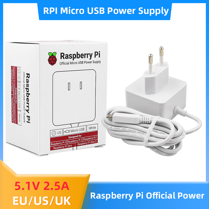 Raspberry Pi 12.5W Catu Daya 5 - Pi Power Supply ulasan dan harga