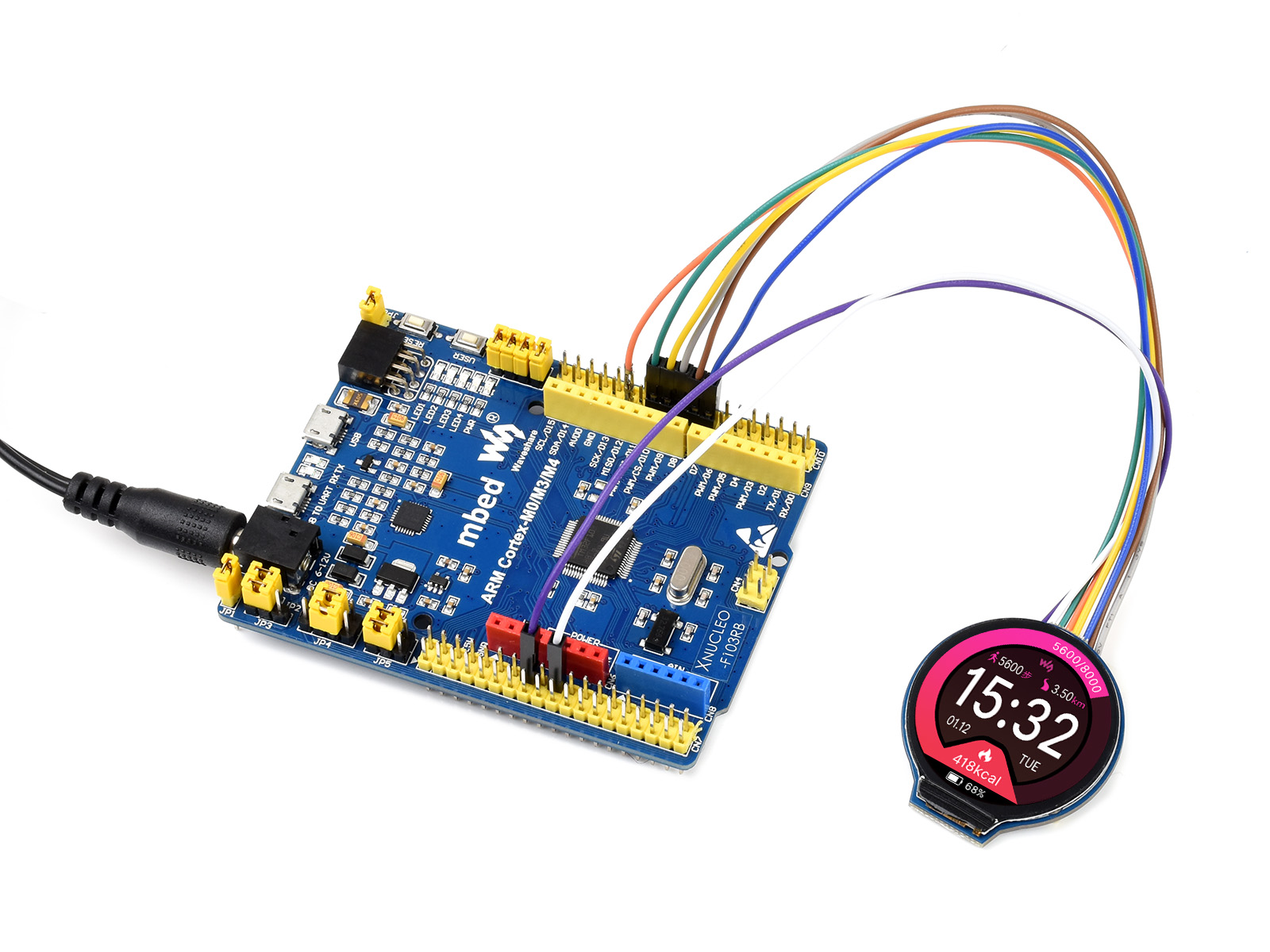 Waveshare Modul Tampilan LCD B - Pi Display ulasan dan harga