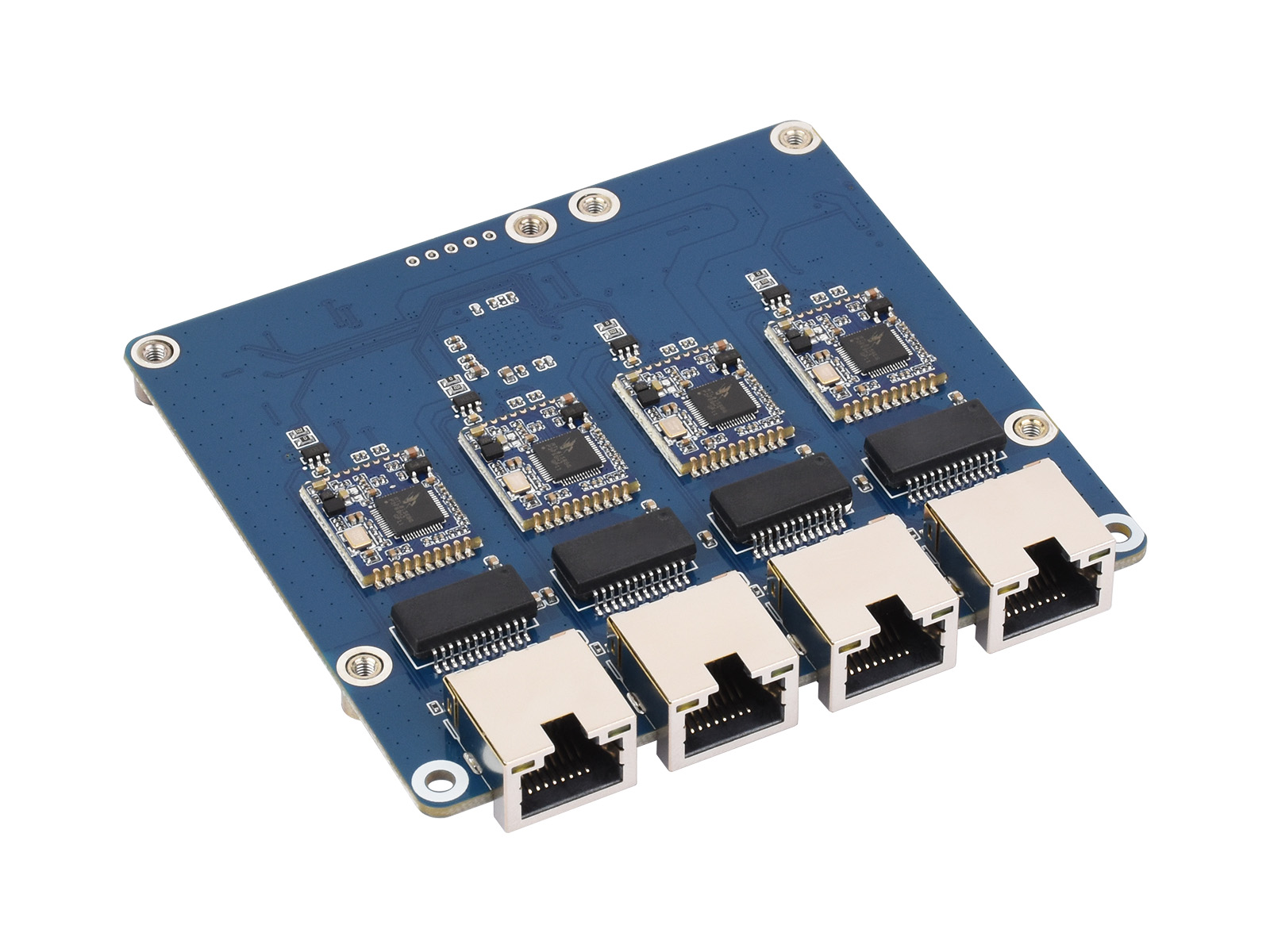 Waveshare PCIe KE 4-Ch Gigabit - Raspberry Pi 4 ulasan dan harga