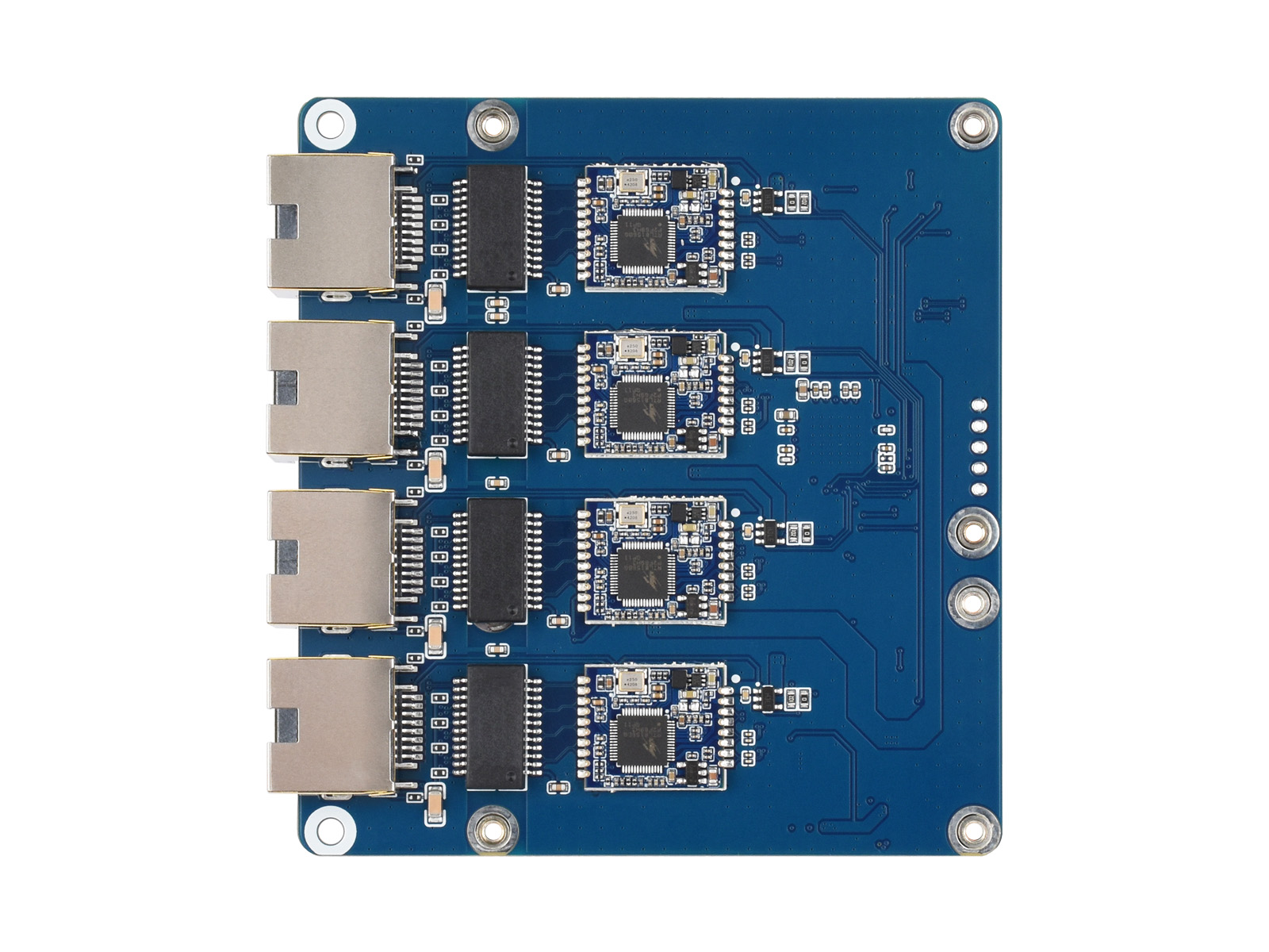 Waveshare PCIe KE 4-Ch Gigabit - Raspberry Pi 4 ulasan dan harga