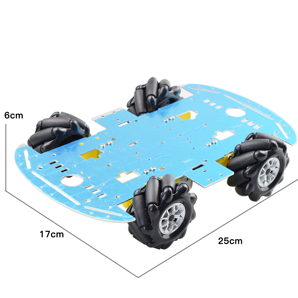 Kit Sasis Mobil Robot Omni Rod - Raspberry Pi Kit ulasan dan harga