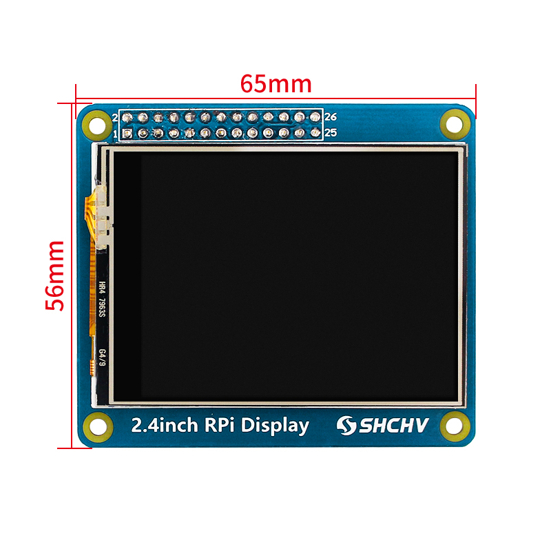 SHCHV Layar Sentuh 2.4 Inci un - Pi 5 Case ulasan dan harga
