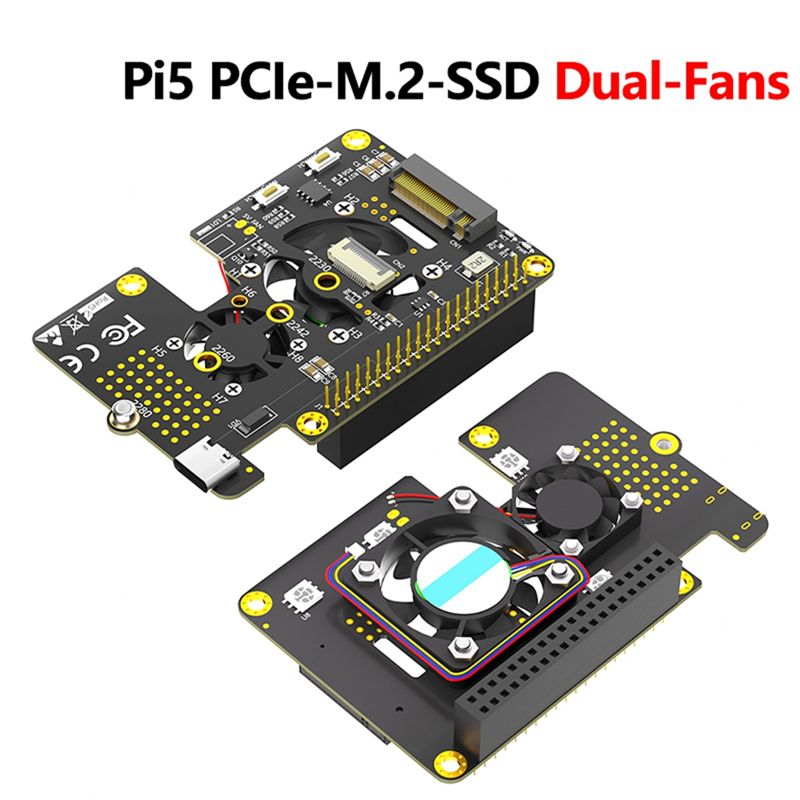 Untuk Raspberry Pi 5 Pcie Ke M - Pi 5 Case ulasan dan harga