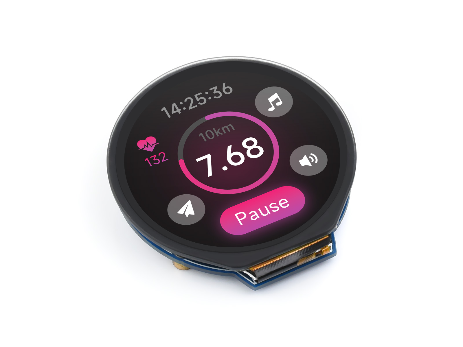 Waveshare Modul Tampilan LCD B - Pi Display ulasan dan harga