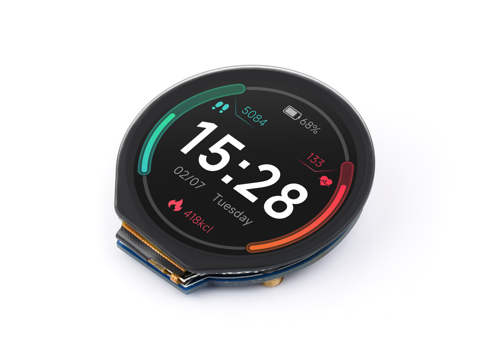 Waveshare Modul Tampilan LCD B - Pi Display ulasan dan harga