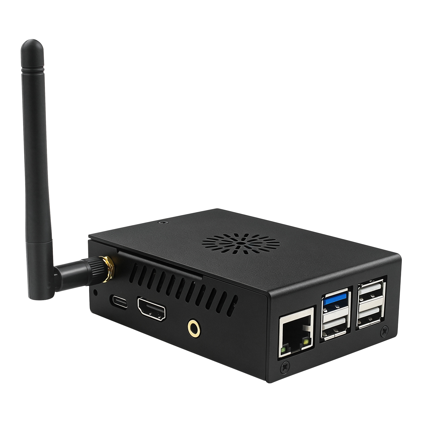 Casing Logam Orange Pi 4 Pro H - Pi Cooler ulasan dan harga
