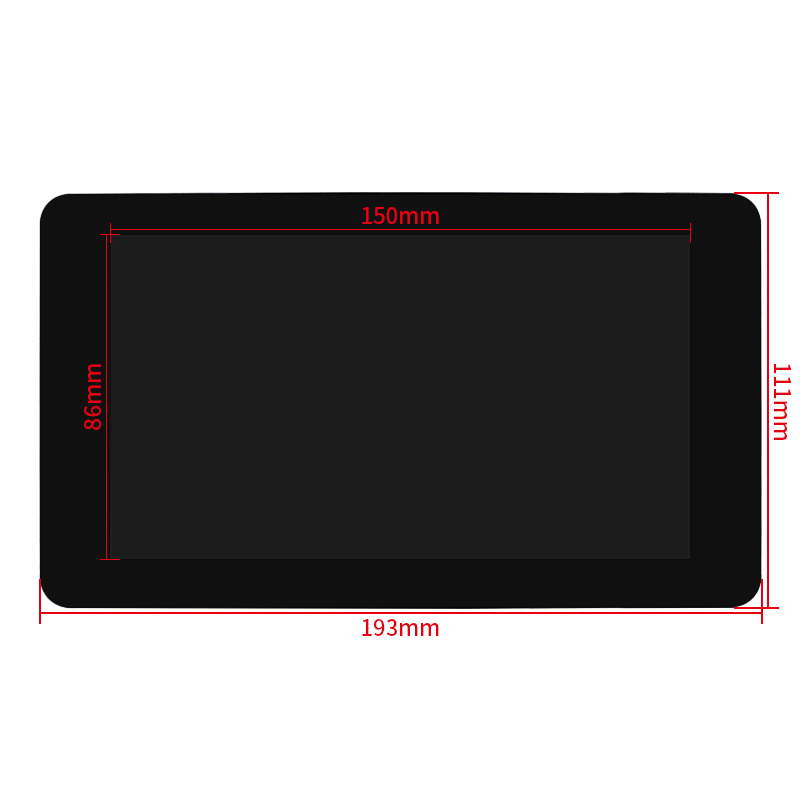 Raspberry Pi 7 Inci DSI 1024*6 - Pi 5 Case ulasan dan harga