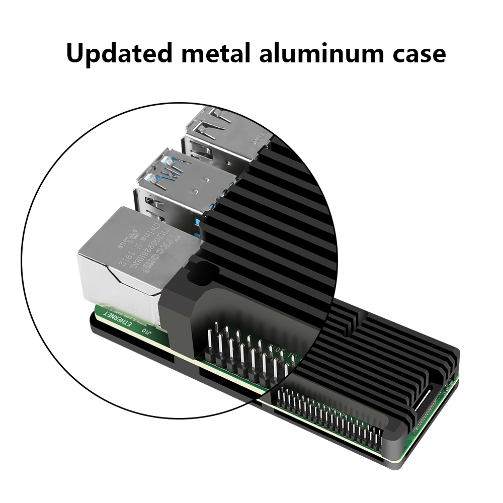 Casing Aluminium Armor untuk R - Pi 4 Case ulasan dan harga