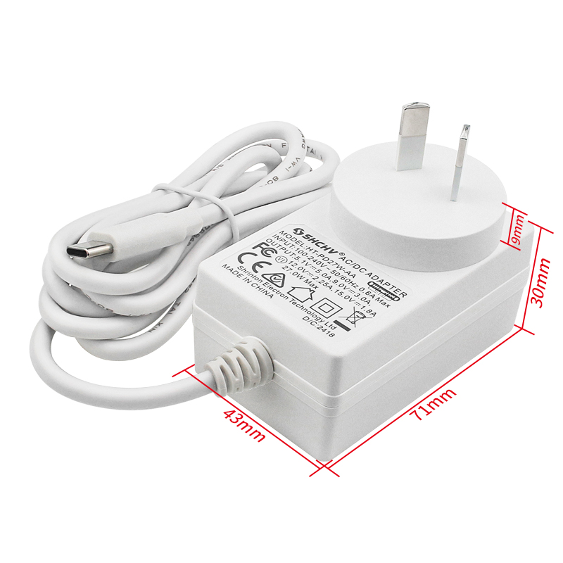 Raspberry Pi adaptor daya 5 PD - Pi Power Supply ulasan dan harga