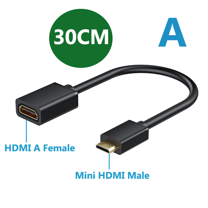 Kabel Mini HDMI ke HDMI 4K HDM - Pi Camera Cable ulasan dan harga