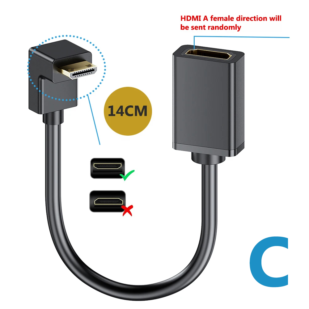 Kabel Mini HDMI ke HDMI 4K HDM - Pi Camera Cable ulasan dan harga