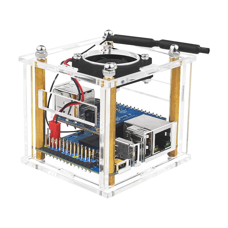 Casing Akrilik Orange Pi Zero  - Pi Cooler ulasan dan harga