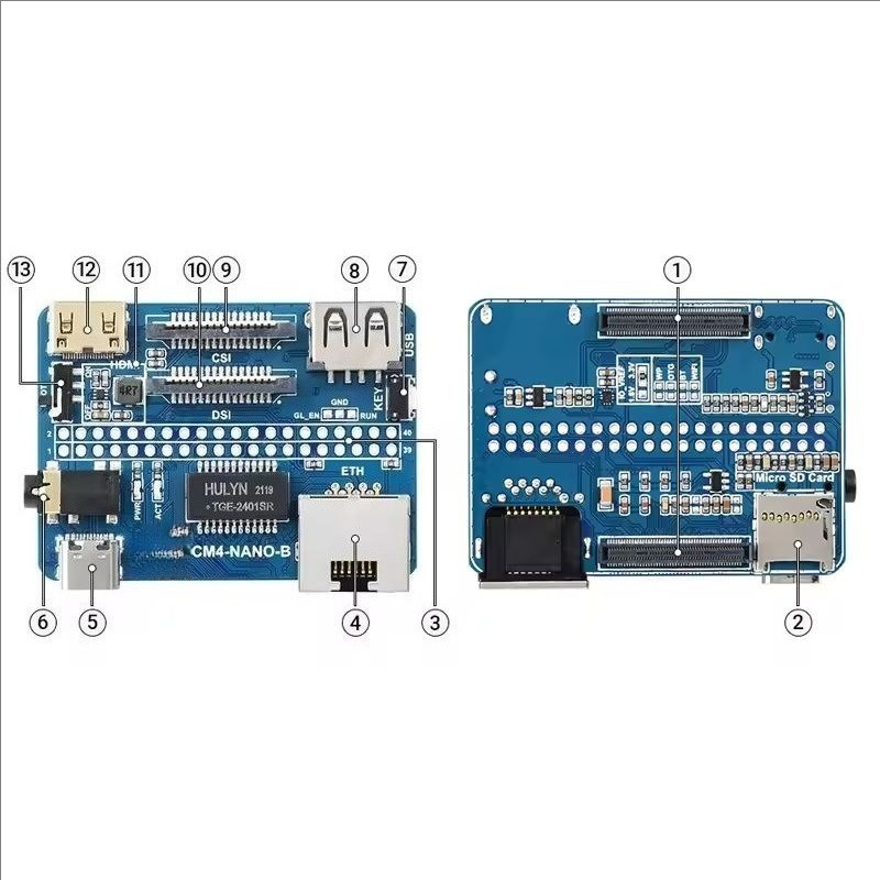 Papan Ekspansi Ukuran CM4 Modu - Raspberry Pi ulasan dan harga