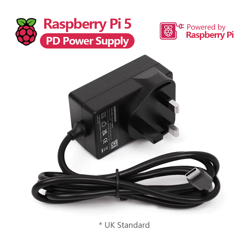 Adaptor daya Raspberry Pi 5 PD - Pi Power Supply ulasan dan harga