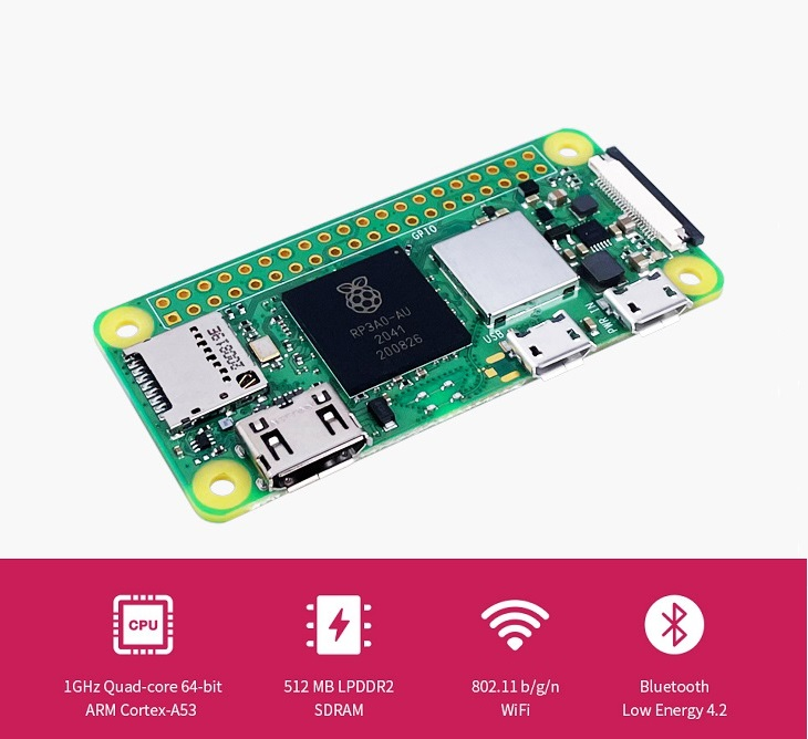 Raspberry Pi Zero 2 W, Lima Ka - Pi Zero ulasan dan harga