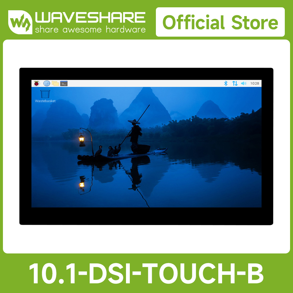 Layar Sentuh Kapasitif DSI 10, - Pi Display ulasan dan harga