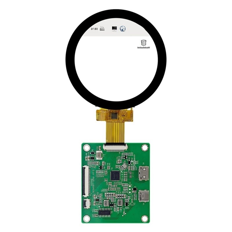 Layar LCD TFT Bulat A52T DSI D - Pi Display ulasan dan harga