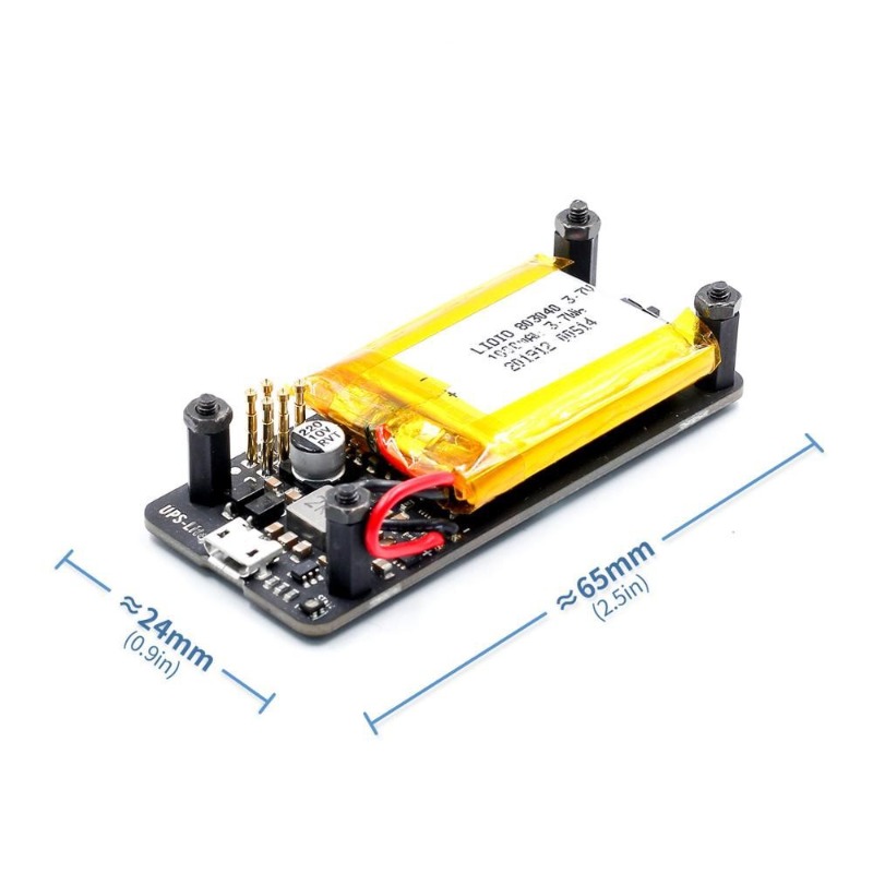Modul UPS-Lite untuk Seri Rasp - Pi Zero ulasan dan harga