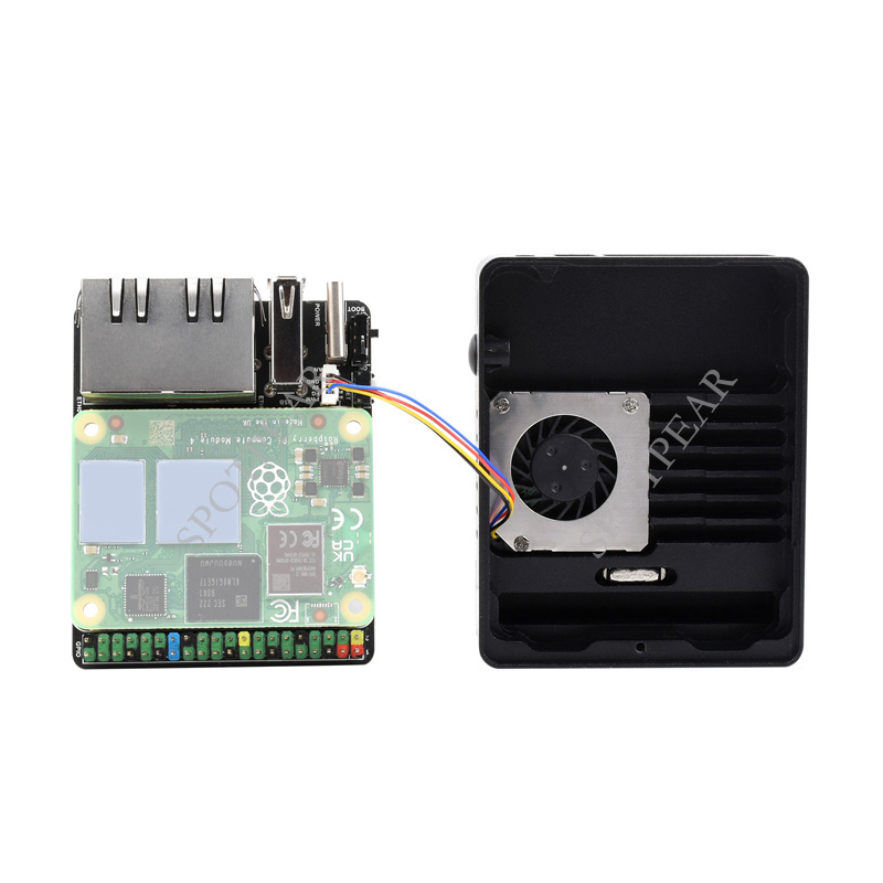 Raspberry Pi CM4 dual ETH mini - Pi Power Supply ulasan dan harga