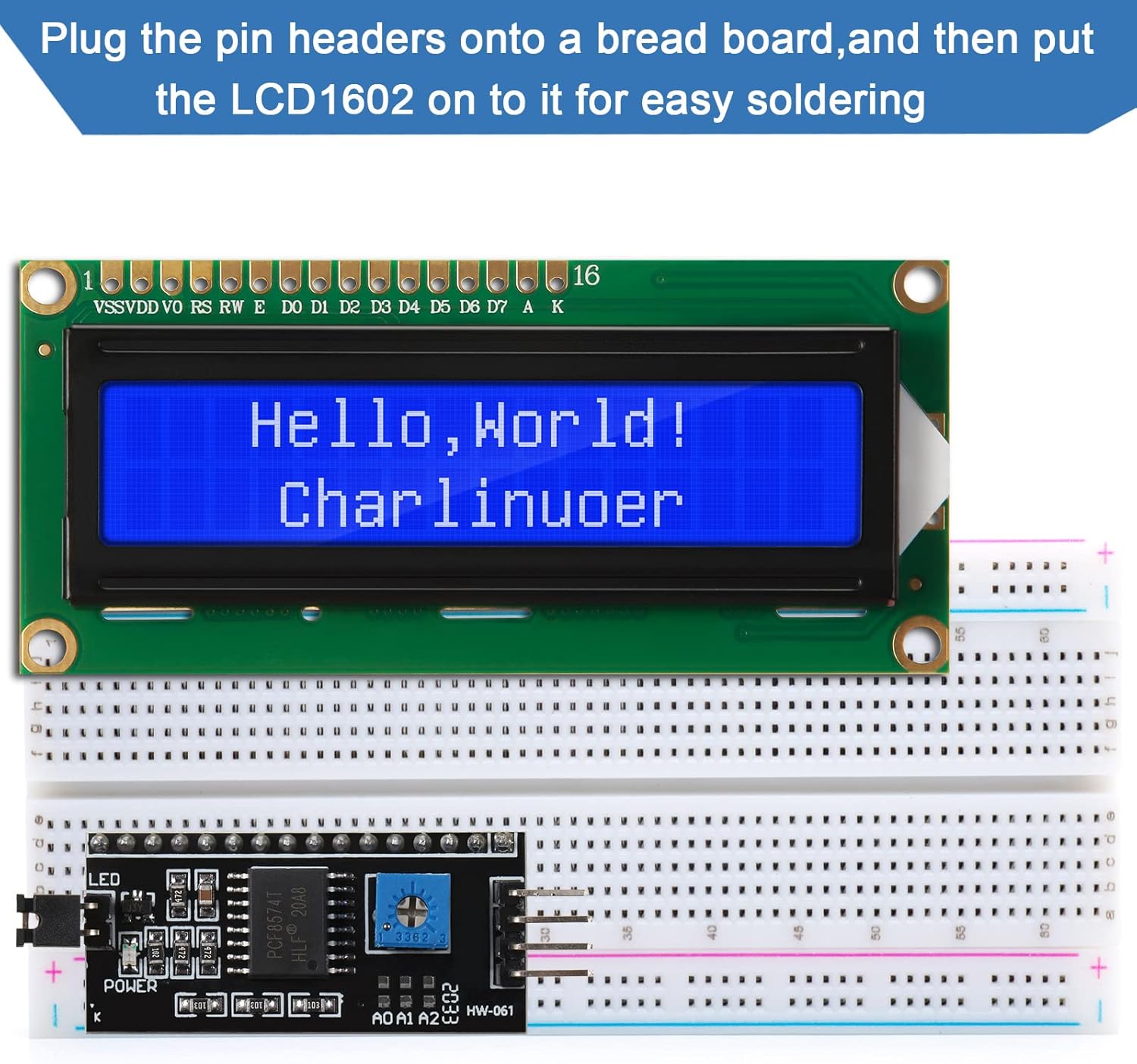 1Set 1602 LCD 20*4 Layar Biru  - Raspberry Pi 4 ulasan dan harga