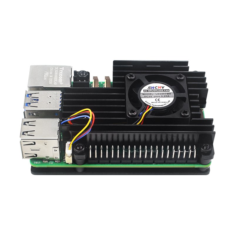 Raspberry beri Pi 5 casing log - Pi Cooler ulasan dan harga