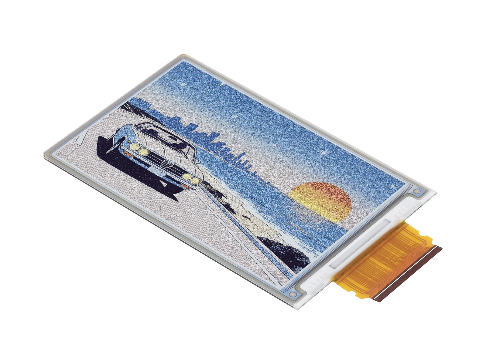 Waveshare 3.6 inci E Ink Spect - Pi Display ulasan dan harga