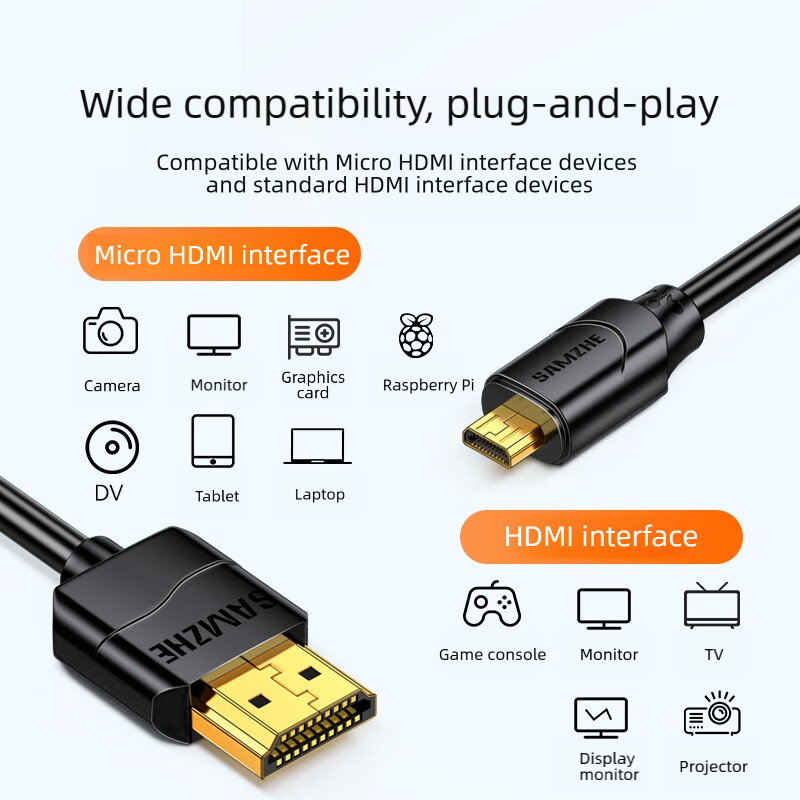 SAMZHE Kabel Micro HDMI yang K - Pi Camera Cable ulasan dan harga