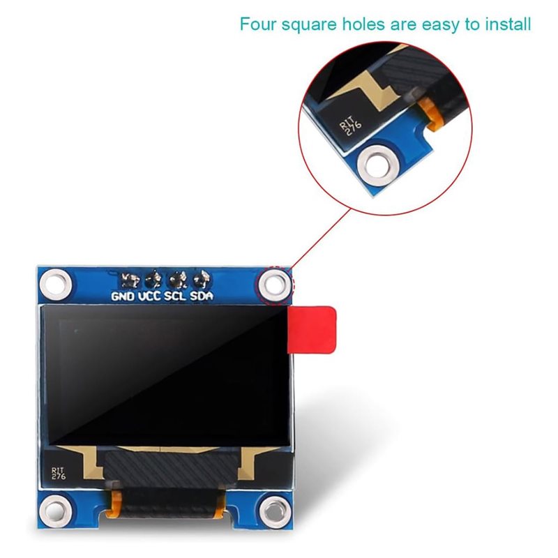 A37T-4Pcs Modul Tampilan OLED  - Pi Display ulasan dan harga