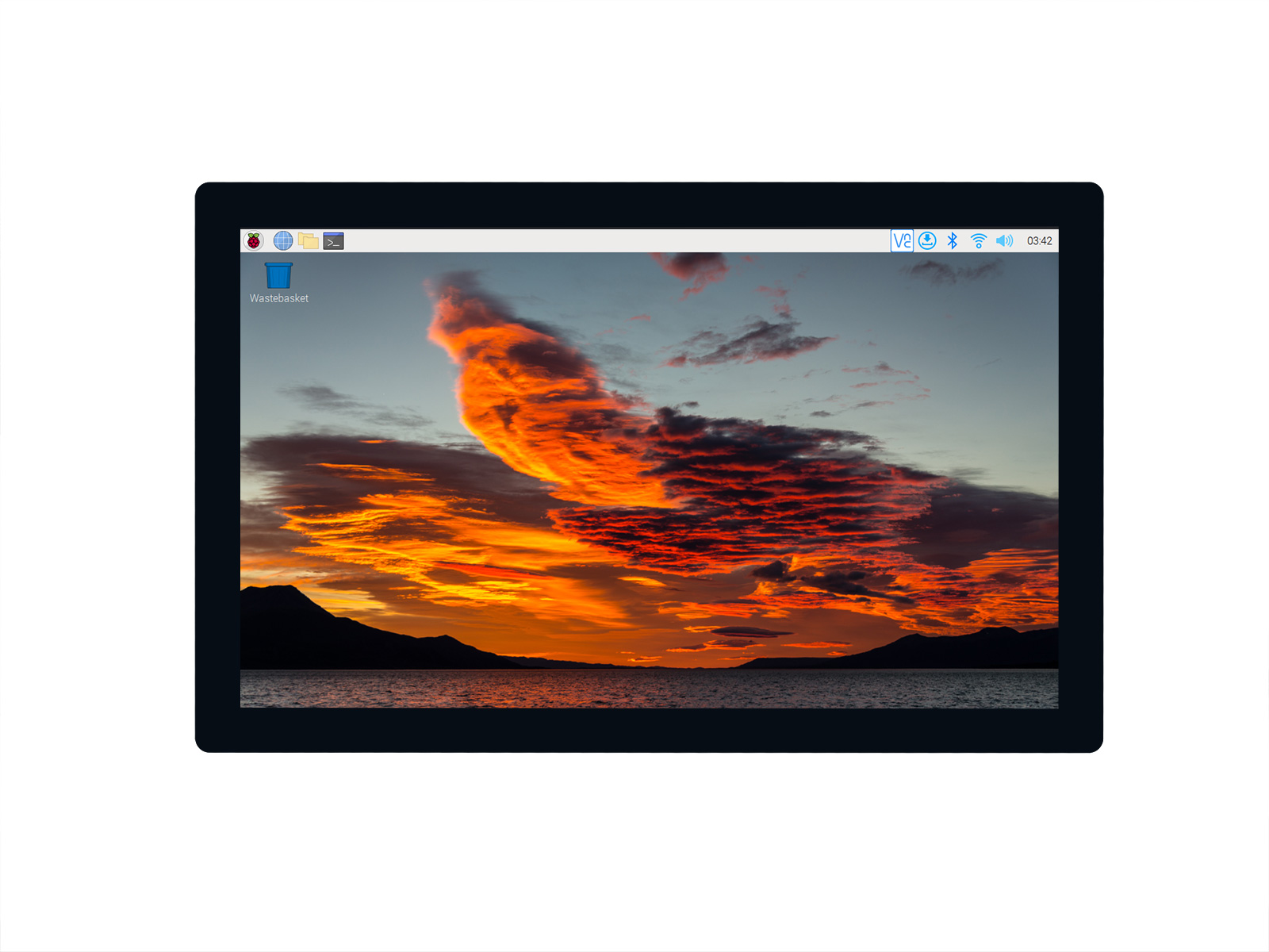 Layar Quantum Dot QLED Wavesha - Pi Display ulasan dan harga
