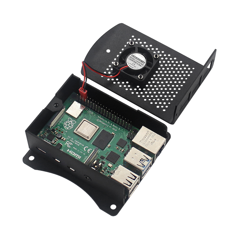 Raspberry Pi 4 Kotak Metel Cas - Pi 4 Case ulasan dan harga