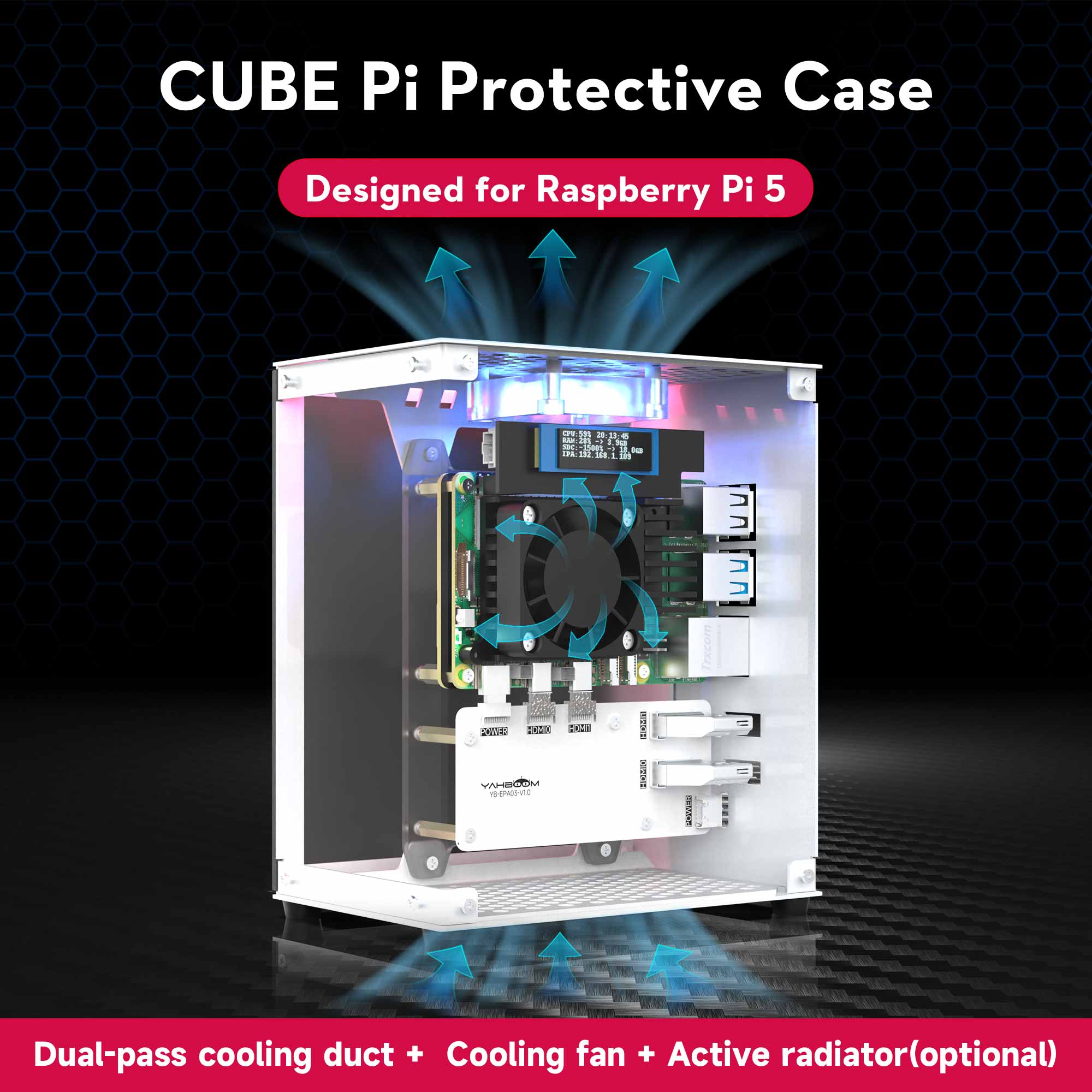 Raspberry Pi Kit pelindung cas - Pi 5 Case ulasan dan harga