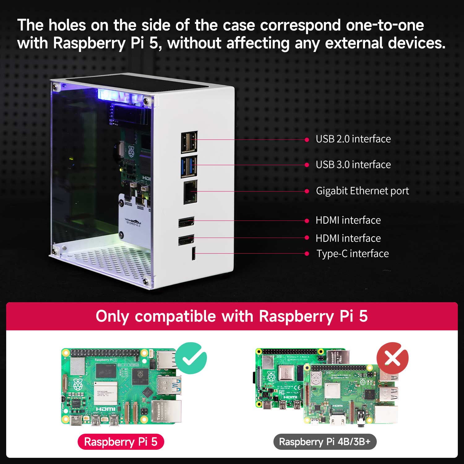 Raspberry Pi Kit pelindung cas - Pi 5 Case ulasan dan harga