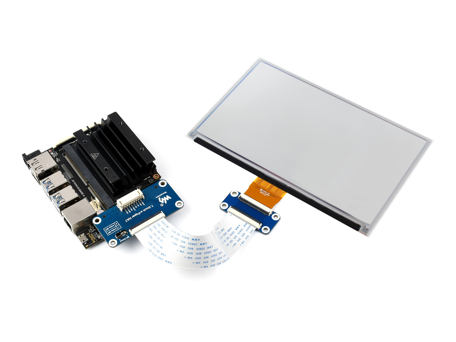 Layar E-Paper 6 Warna Waveshar - Pi Display ulasan dan harga
