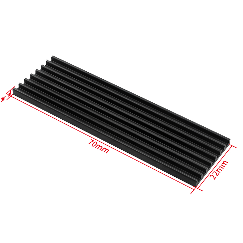 M.2 SSD Heatsink aluminium Rad - Pi Cooler ulasan dan harga