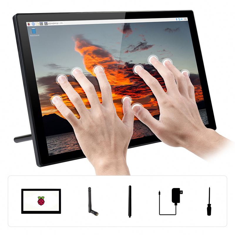 Komputer all-in-one Waveshare  - Raspberry Pi ulasan dan harga