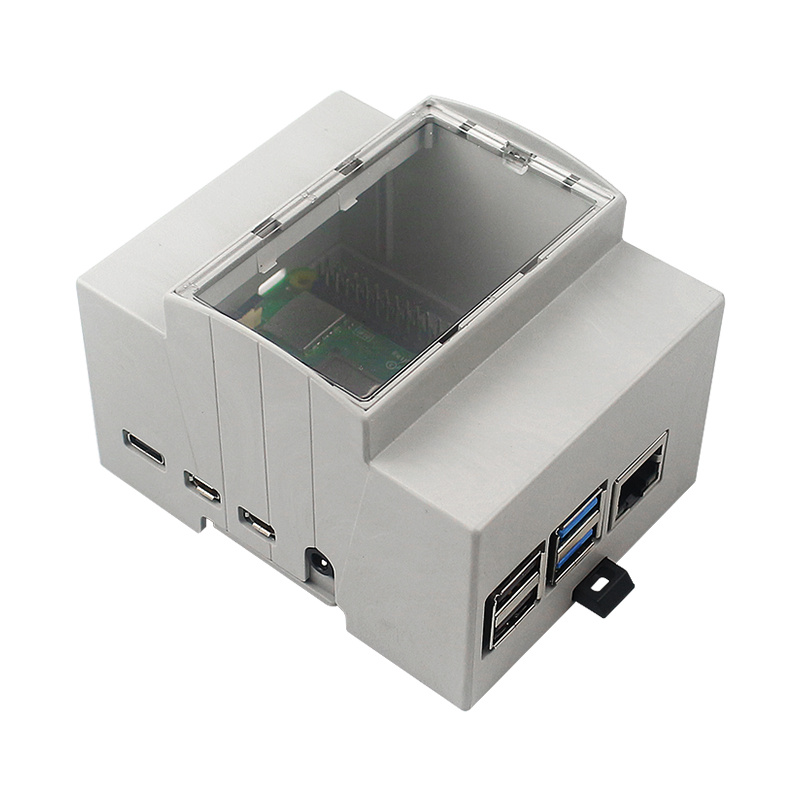 Raspberry Pi 4 Casing ABS DIN  - Pi 4 Case ulasan dan harga