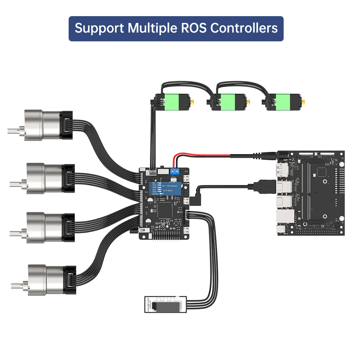 Papan Kontrol Robot ROS untuk  - Raspberry Pi 4 ulasan dan harga